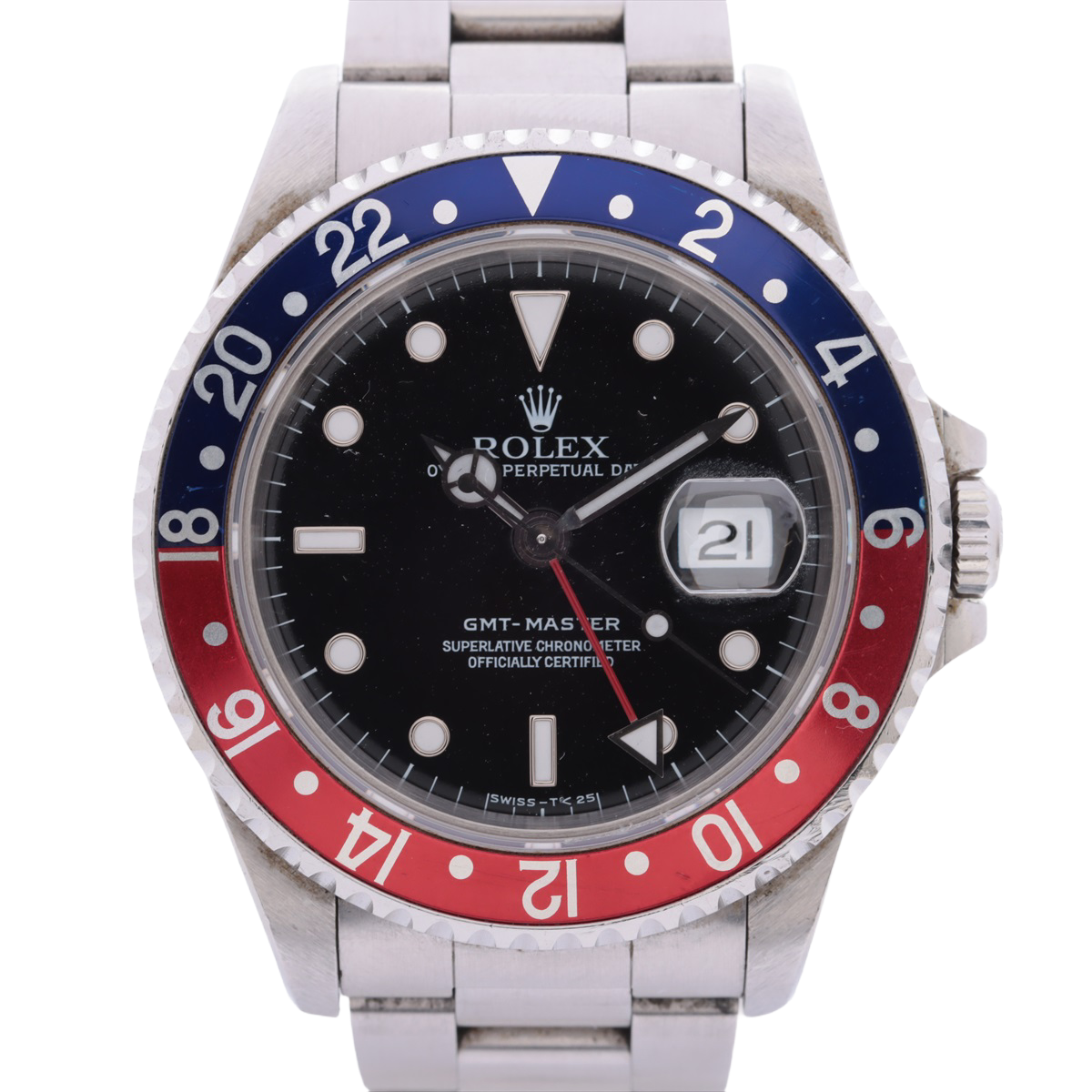 Rolex GMT Master Black Dial 16700 SS AT